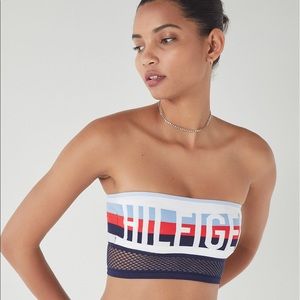 NWT Tommy Hilfiger Bandeau Crop Top